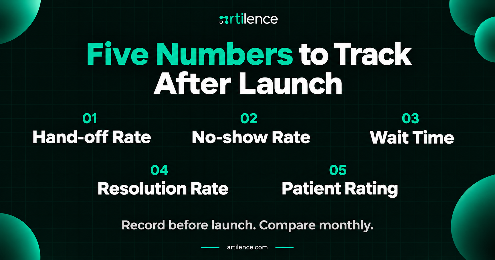 Five Numbers to Track After Launch