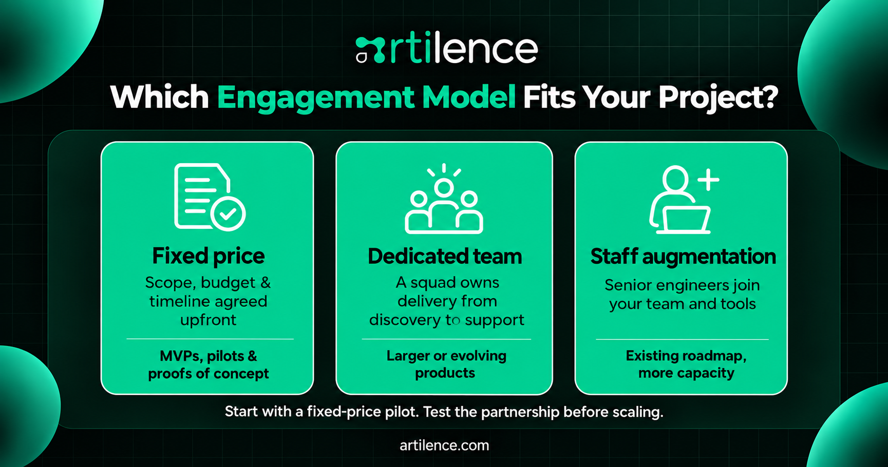 Which Engagement Model Fits Your Project?