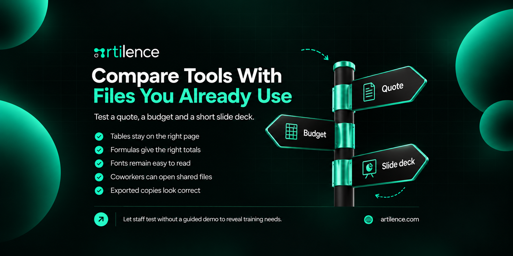 Compare Office Tools With Real Files